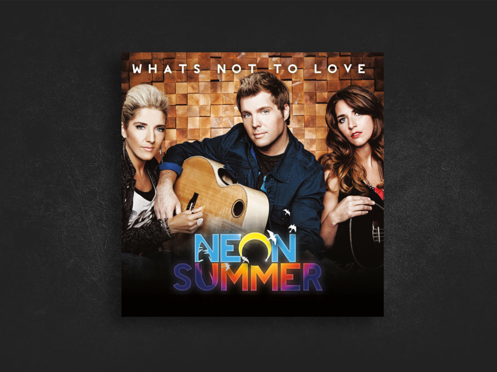 Neon Summer CD Design