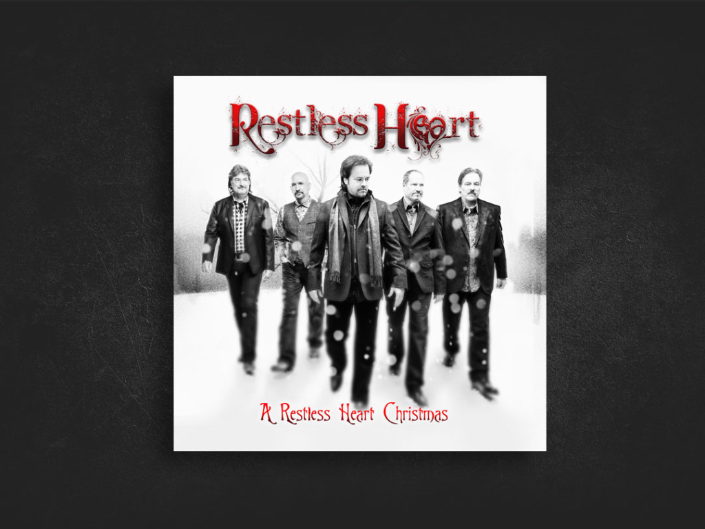 Restless Heart Christmas CD Design